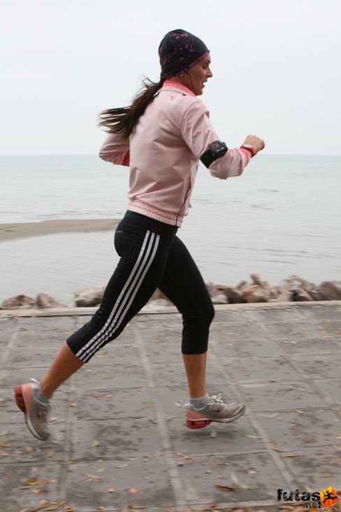 részidő leolvasása GPS polar futóóra Balaton Maraton futás