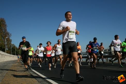 Péter Tamás Nike Félmaraton futás