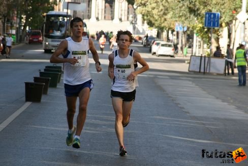 Khoór Bence és Vitárius Bence Nike Félmaraton futás
