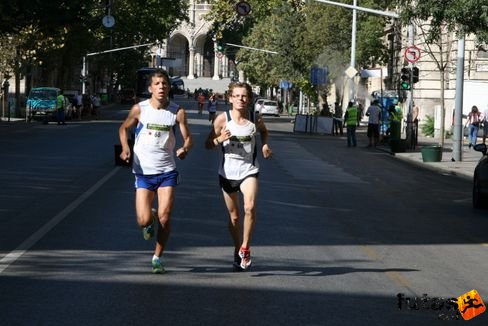 a két Bence Nike Félmaraton futás
