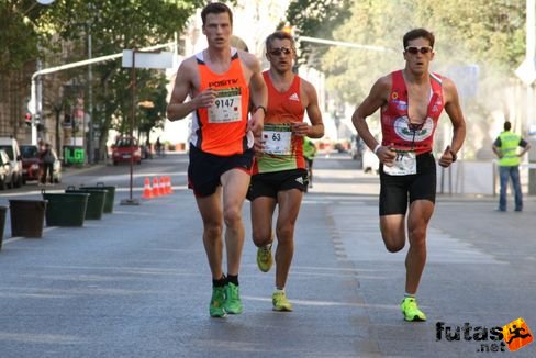 Egerer Stefan, Zsódér Zsolt, Kis Gyula Nike Félmaraton futás