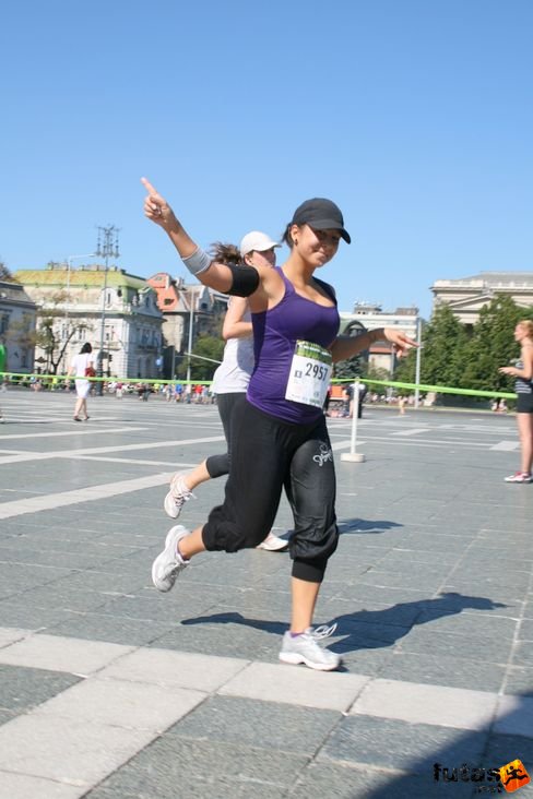 Vass Vivien Nike Félmaraton futás