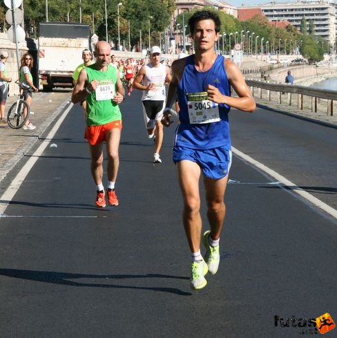 Balázs Levente Nike Félmaraton futás