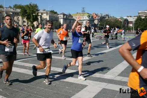János és felesége Anna Nike Félmaraton futás