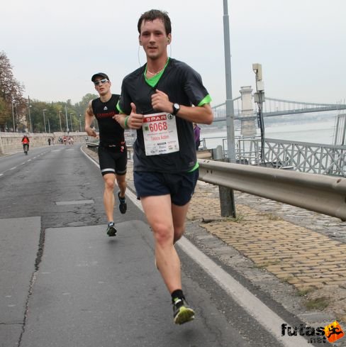 Takács Ádám Budapest Marathon futás