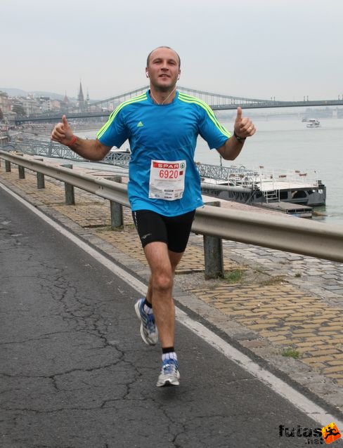 Vinkler Milan Budapest Marathon futás