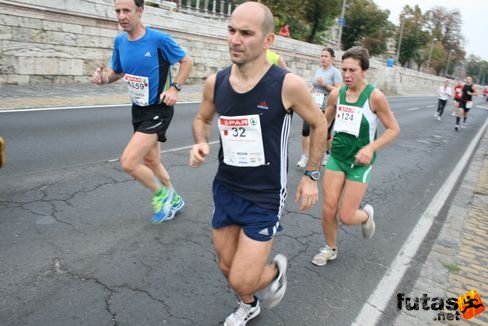 Javier, Ibarra, Olasz László Budapest Marathon futás