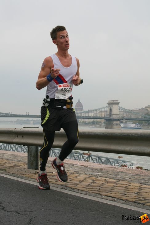 jim Budapest Marathon futás