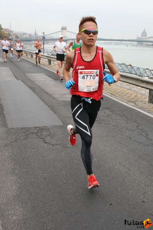 Chan, Shan Ching Budapest Marathon futás
