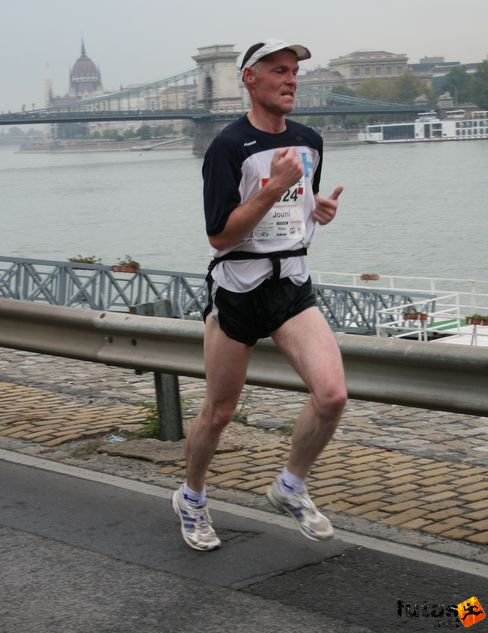 Jouni Budapest Marathon futás