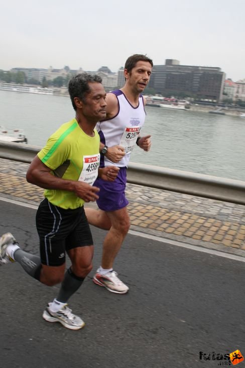 Crescence, Jean-Hugues Budapest Marathon futás