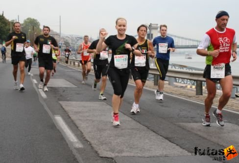 Kata Budapest Marathon futás
