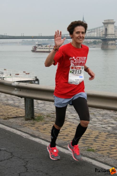 Veres Csilla Budapest Marathon futás