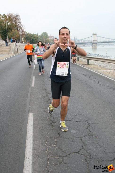 Szeitz István Budapest Marathon futás