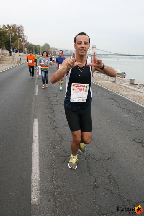 István Budapest Marathon futás
