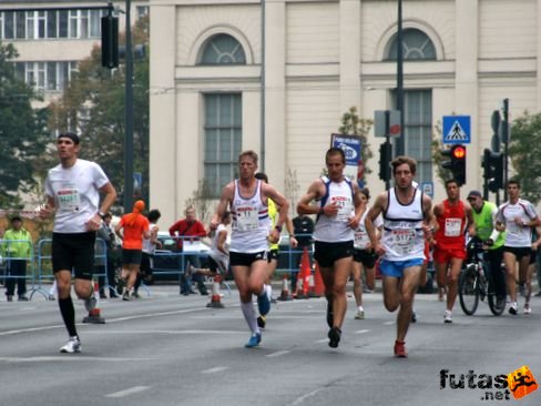Esső András, Kis Áron, John, Matthew Dr. Budapest Marathon futás
