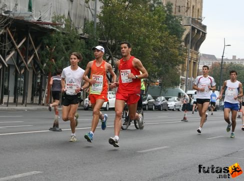 Szabó Gábor, Oláh Tamás, Pulszky Lajos Zoltán Budapest Marathon futás