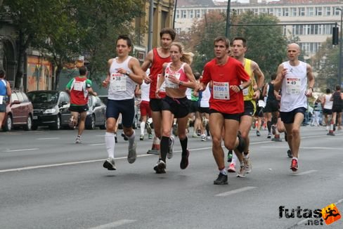 Rajnai Tamás, Merényi Tímea Krisztina Budapest Marathon futás