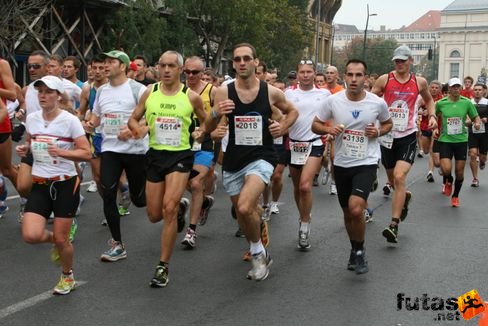 Takács Tibor Budapest Marathon futás