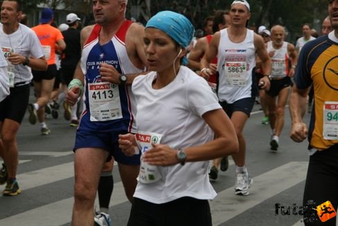 Charton, Dominique Budapest Marathon futás