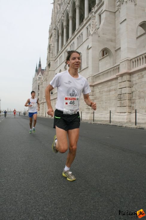 Gabi Budapest Marathon futás