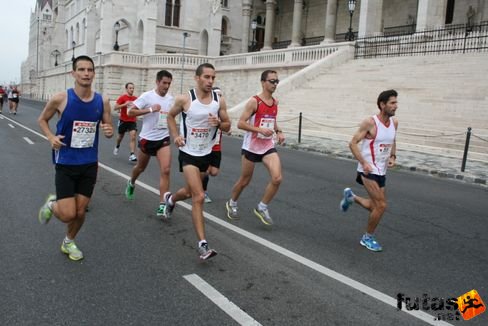 Komócsin Balázs Budapest Marathon futás
