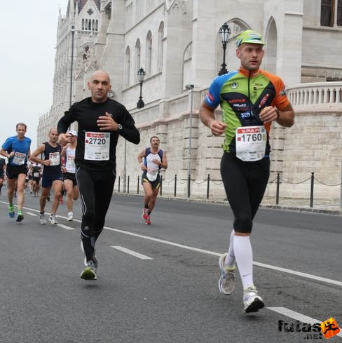 Madarász Ferenc, Herbák Gergő Budapest Marathon futás