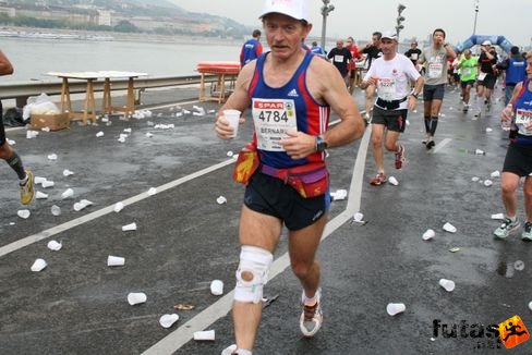 Jouffe Bernard Budapest Marathon futás