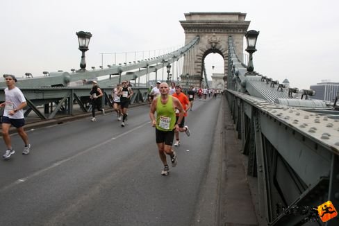 Lánchíd Budapest Marathon futás