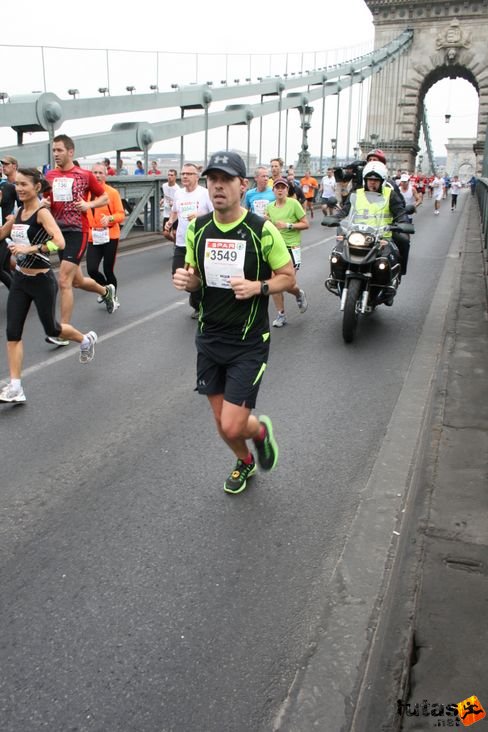 Lapos Róbert Budapest Marathon futás
