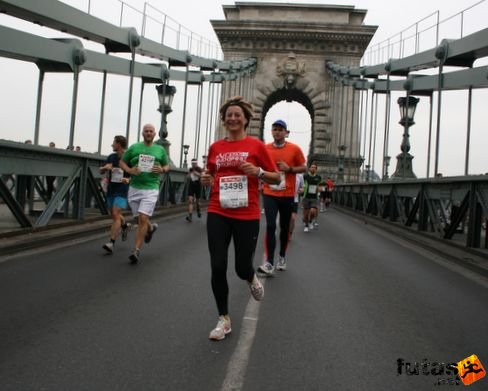 Takács Edina Budapest Marathon futás