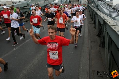 Lévai Péter Budapest Marathon futás