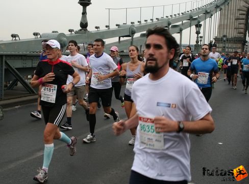 Vaudreville, Sandrine Budapest Marathon futás