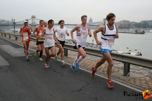 Esső András Budapest Marathon futás