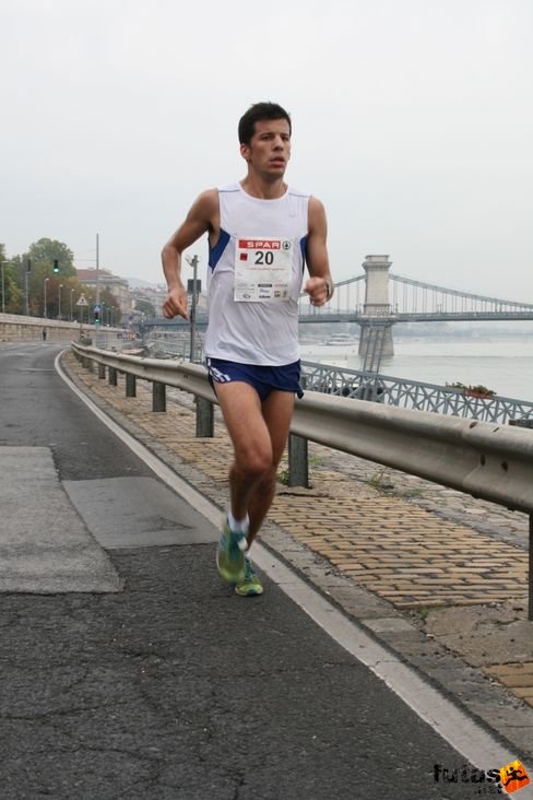 Khoór Bence Budapest Marathon futás
