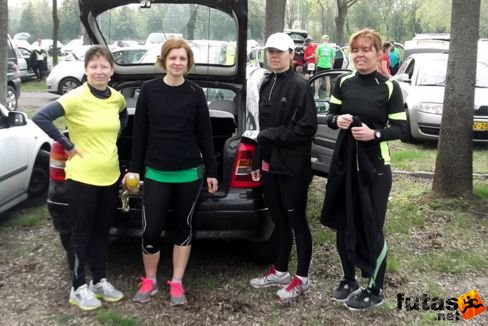érkezés 2012. április 15. Velencei tókör futás