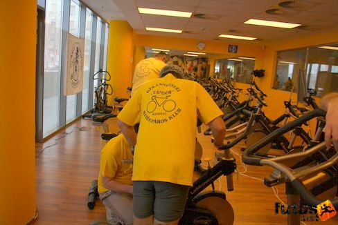 utolsó ellenőrzések Indoor Kerékpár Budapest Bajnokság futás
