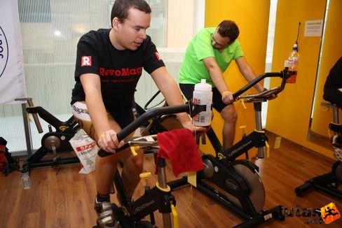 RevoMag versenyzője Indoor Kerékpár Budapest Bajnokság futás