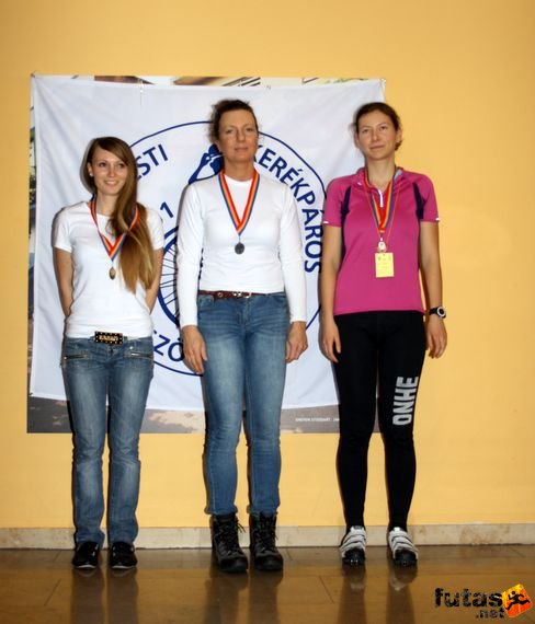Schupp Lilla, Boros Andrea, Pakó Katalin Indoor Kerékpár Budapest Bajnokság futás