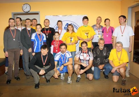 Budapest Bajnokság dobogósai Indoor Kerékpár Budapest Bajnokság futás