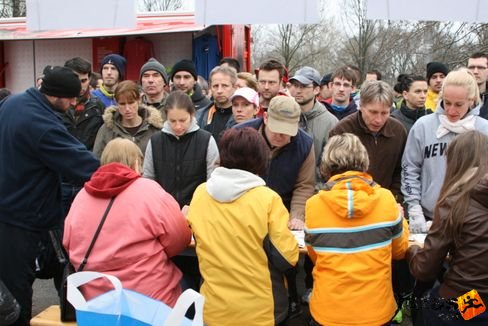 rajtszám-átvétel Tóparti Futóparti 2013 futás