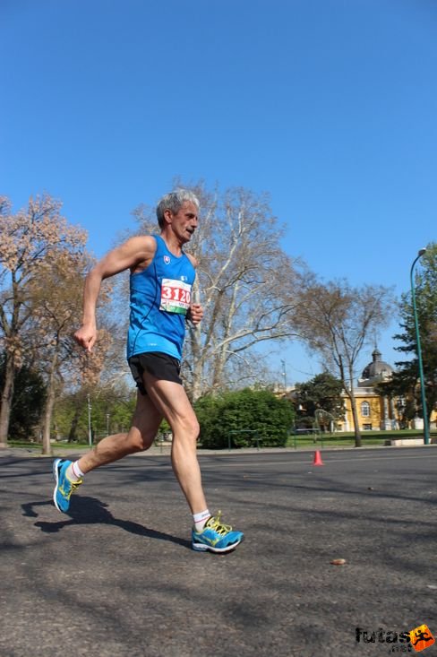 Dzurinda Mikulas in Hungary Half Marthon WMA World Championships Budapest Half Marathon futás