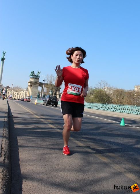 Korea Budapest Half Marathon futás