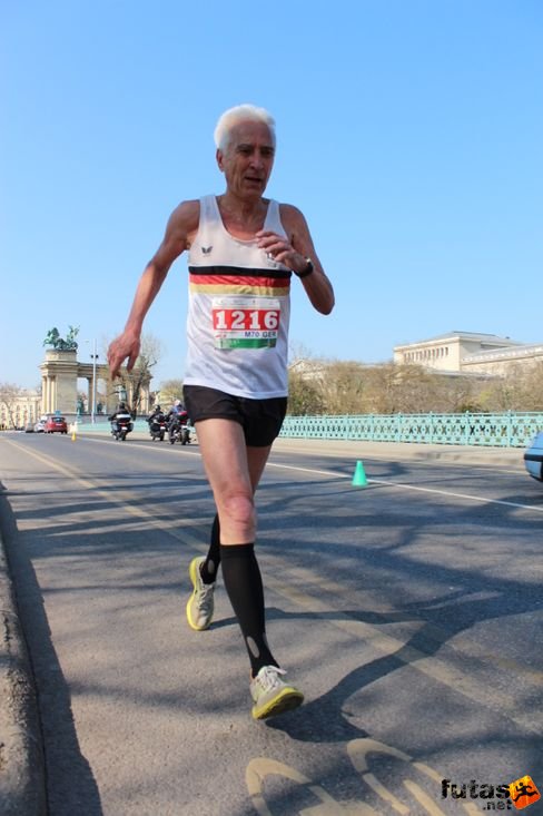Germany Runner Budapest Half Marathon futás