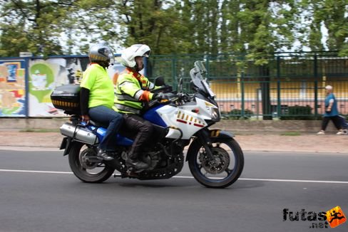 motoros versenybírók Ironman futás