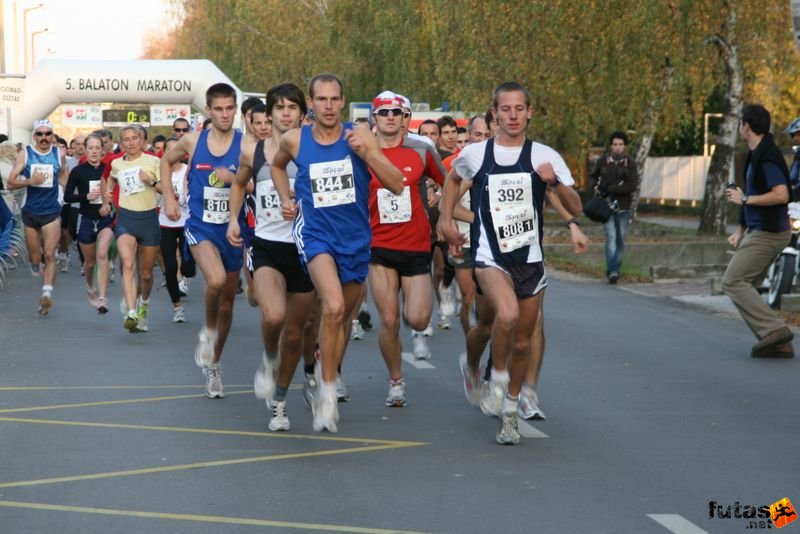 Balaton Maraton, futók rajtja