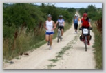 Ultrabalaton running Dörgicse Köveskál, Pecsenye és kerékpáros kísérője Edit