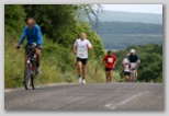 Ultrabalaton ultra running , Tihany Dörgicse futószakasz, futás fel a hegyre