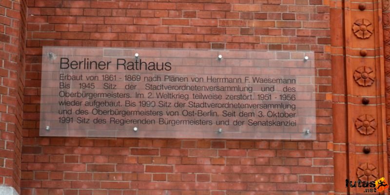 Berlin Rotes Rathaus, Berliner Rathaus