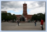 Berlin Rotes Rathaus Berliner Rathaus Belin városháza